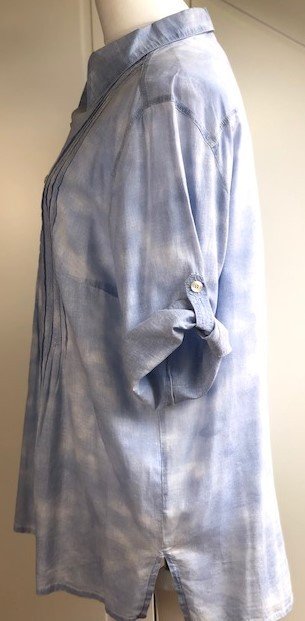 Damen Bluse- KjBRAND - Gr. 48 hellblau