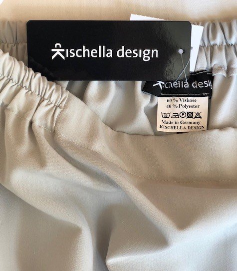 NEU Damen Sommerhose Kischella Design , Gr. One Size (ca.46-48) hellgrau