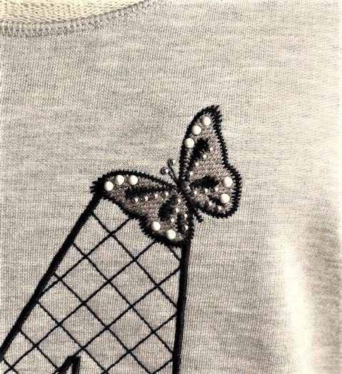 NEU Sweatshirt No Secret Grau Gr. 46