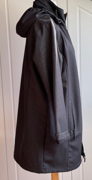 Damen Softshelljacke brigg schwarz Gr. 44