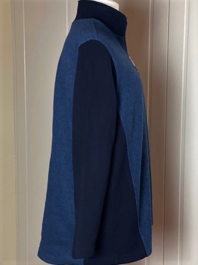 Damen Troyer Stil Sweatshirt Womenwear by Wind Gr. XXL Blau